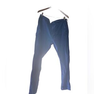 7 For All Mankind straight leg mens blue  pants with pockets Size 36 W